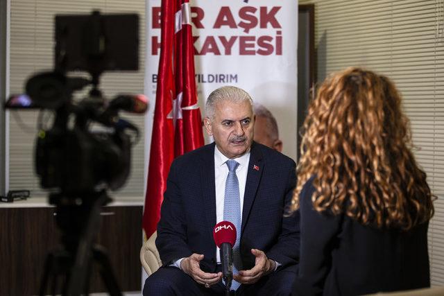  Binali Yıldırım'dan DHA'ya özel açıklamalar