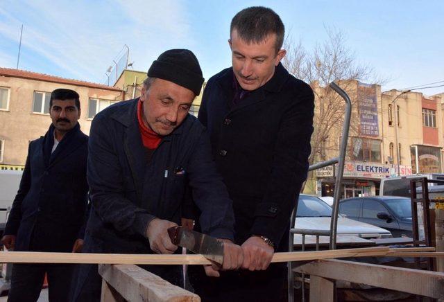 Asım Balcı’dan esnaflara ziyaret