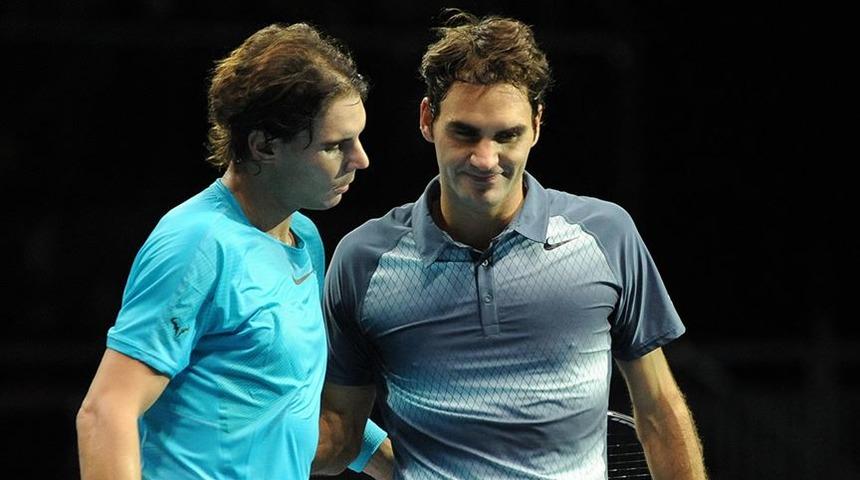 Rafael Federer ile Roger Nadal yarı finalde karşılaşacak
