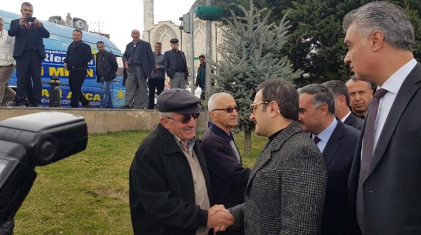 Bakan Yardımcısı Aksu Develi’de