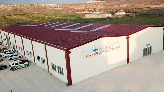 Kırka’da bir dizi açılış ve temel atma töreni