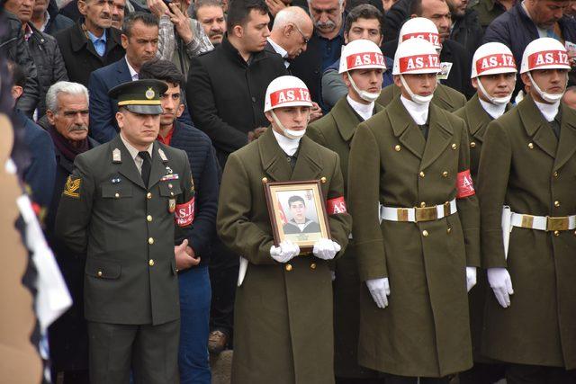 Azez şehidi, Malatya'da son yolculuğa uğurlandı