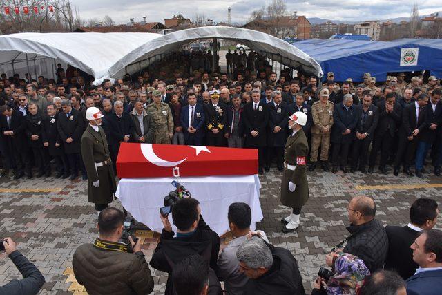 Azez şehidi, Malatya'da son yolculuğa uğurlandı