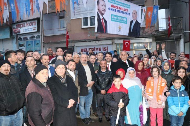 Şahin Elmatepe sakinlerine müjdeler verdi G1