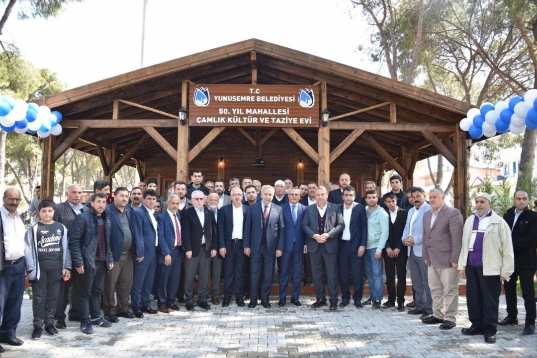 Horozk&ouml;y &Ccedil;amlık Taziye Evi dualarla a&ccedil;ıldı