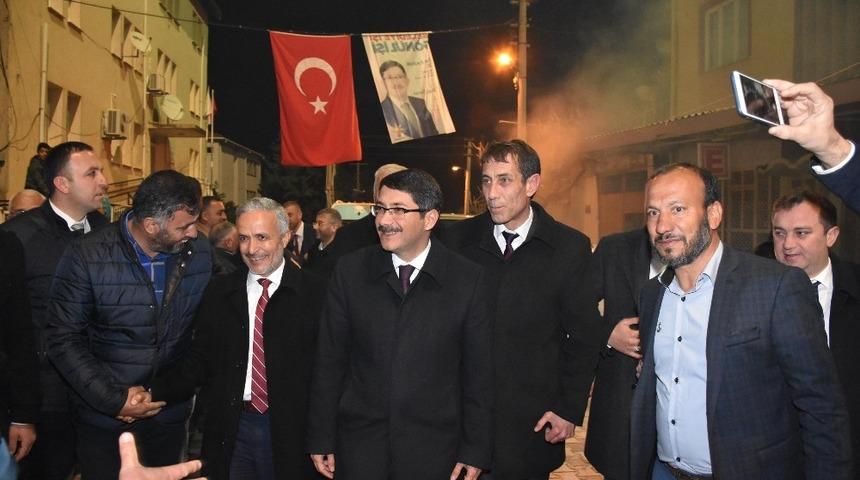 Başkan Çelik Sancaklıbozköy’de destek istedi