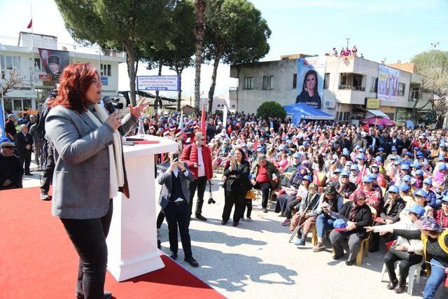 Özlem Çerçioğlu; “Aydın tarımını yeniden şaha kaldıracağız”