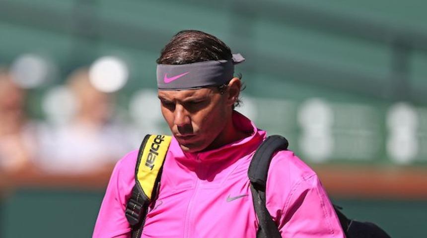 Rafael Nadal, Indian Wells'ten çekildi