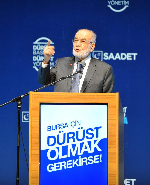 Karamollaoğlu: Hükümetin yanlışlarını ortaya koyuyoruz