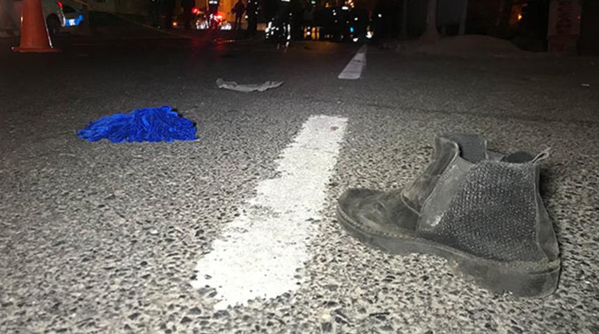 Sarıyer'de korkun&ccedil; kaza! Geriye sadece ayakkabıları kaldı!