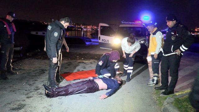 Polis &ccedil;ağırıp intihar girişiminde bulundu 2