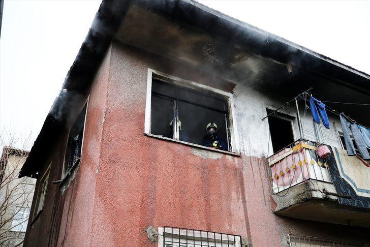 Başkentte ev yangını G1
