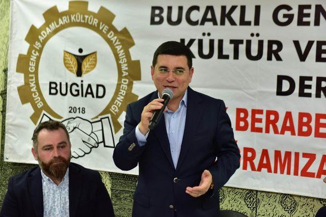 Tütüncü Bucaklı hemşehrileriyle buluştu