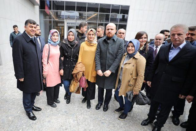 Bilal Erdoğan ile Başkan Fadıloğlu gençlerle buluştu