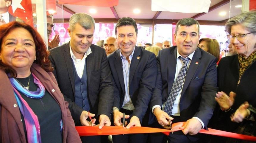 Turgutreis’te şölen gibi seçim ofisi açılışı