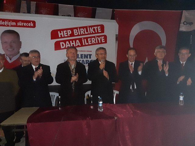 CHP Genel Başkan Yardımcısı Salıcı Belediye Başkan Adaylarına destek verdi