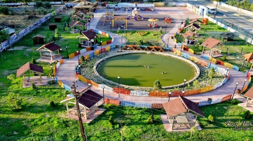 Kangal’da 17 bin metre kara park alanı