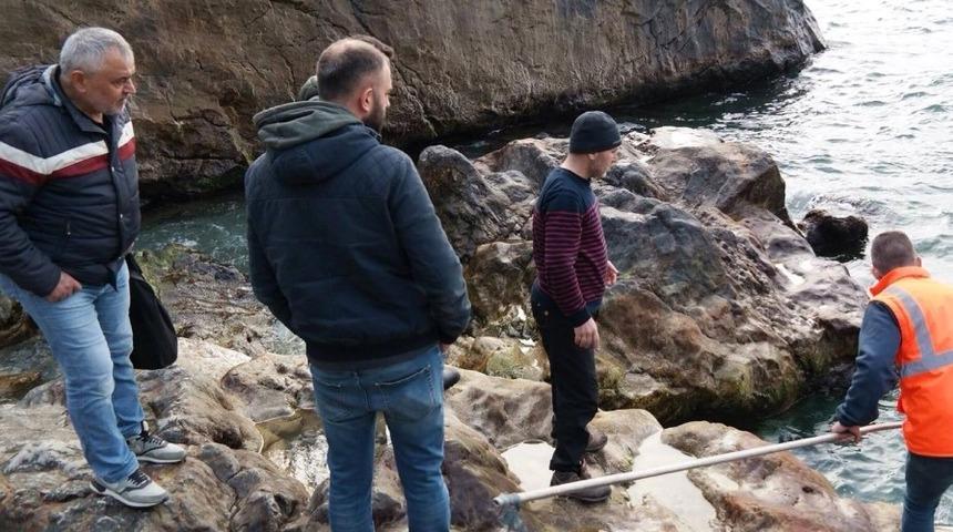 Yardımlarına palamar ekibi yetişti