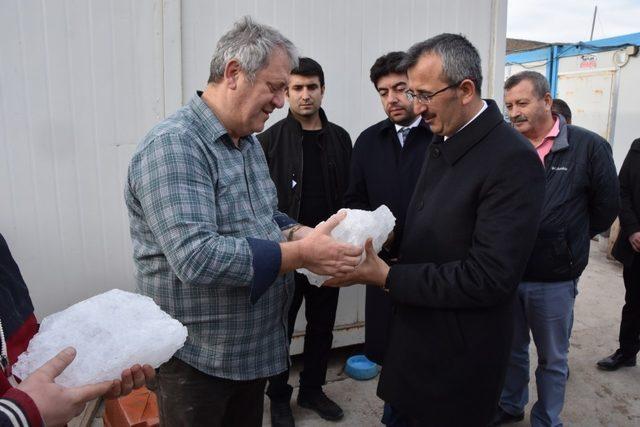 Dünyanın en iyi tuzu köylü pazarında satışa sunulacak