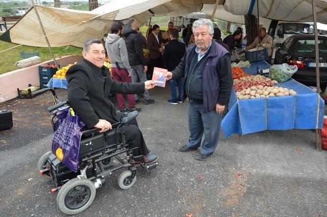 Terör gazisinden başkan adayı Soydan’a destek