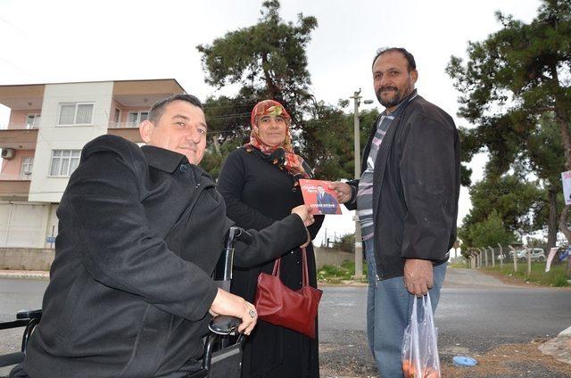 Terör gazisinden başkan adayı Soydan’a destek