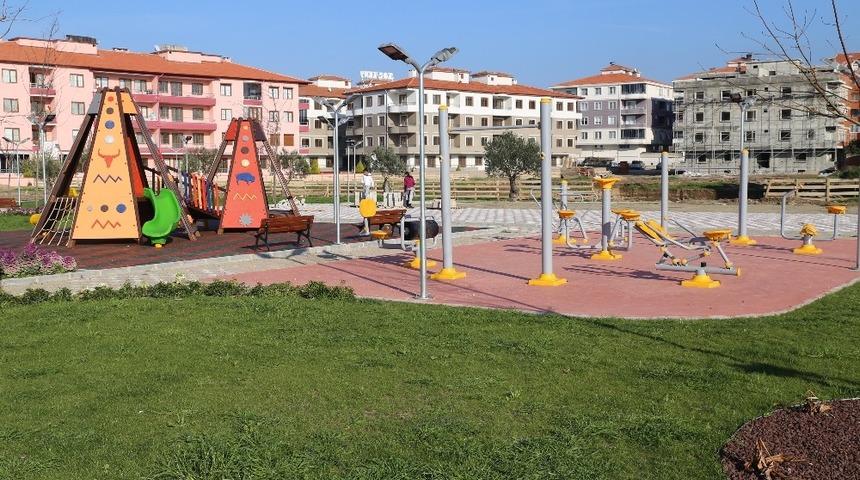 Burhaniye&rsquo;de 5 yılda 42 park yapıldı