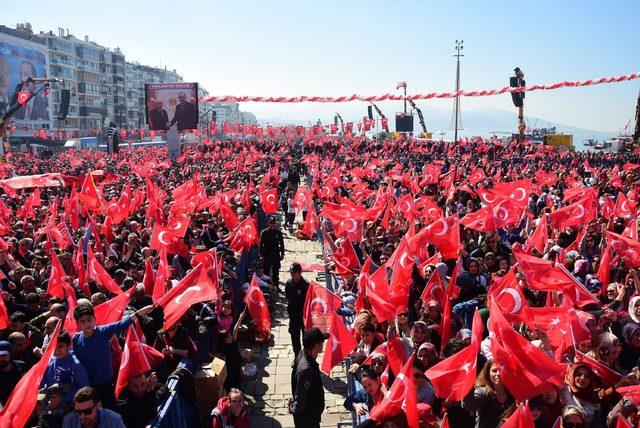 Cumhur İttifakı'nın ilk ortak mitingi İzmir'de