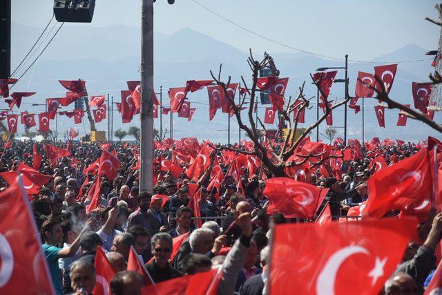 Cumhur İttifakı'nın ilk ortak mitingi İzmir'de