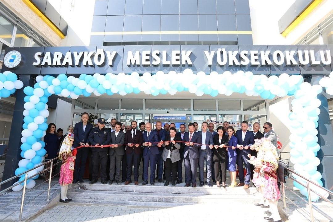 PA&Uuml; Sarayk&ouml;y Meslek Y&uuml;ksekokulu yeni binası hizmete girdi