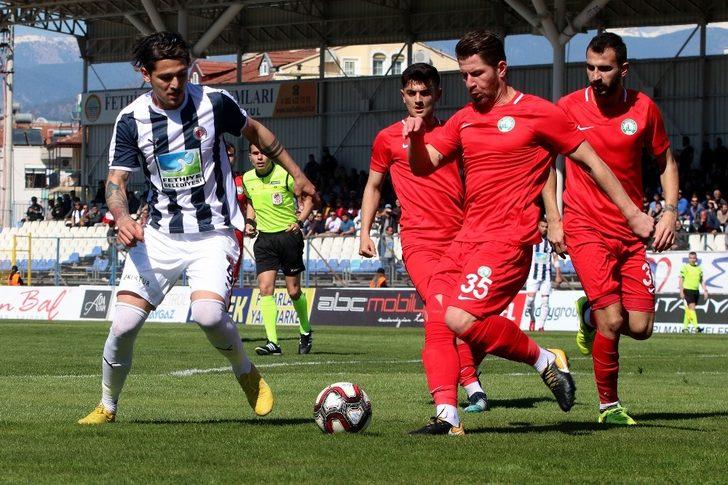 TFF 2. Lig: Fethiyespor:  2 - Sivas Belediyespor  1 G5