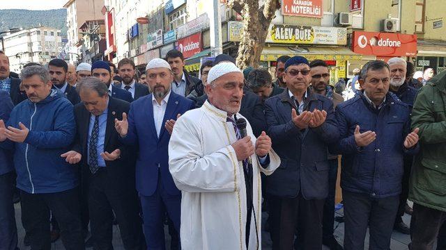 Karabük’te Yeni Zelenda’daki katliam için gıyabi cenaze namazı kılındı