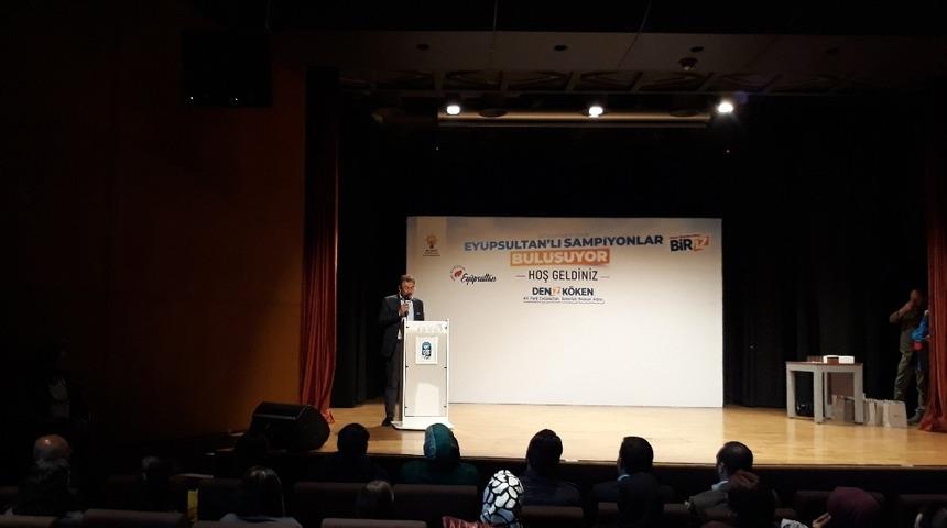 Eyüpsultanlı şampiyonlar ödüllendirildi