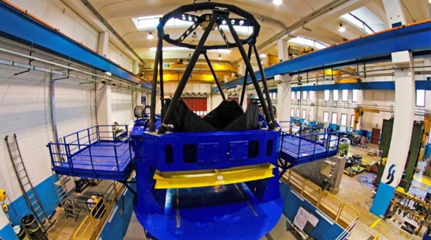 Sonunda tasarımı tamamlandı! T&uuml;rkiye'nin en b&uuml;y&uuml;k &ccedil;aplı ve ilk kırmızı &ouml;tesi teleskobu!