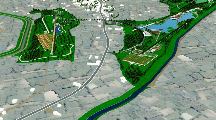 Nil&uuml;fer'e 70 futbol sahası b&uuml;y&uuml;kl&uuml;ğ&uuml;nde millet bah&ccedil;esi