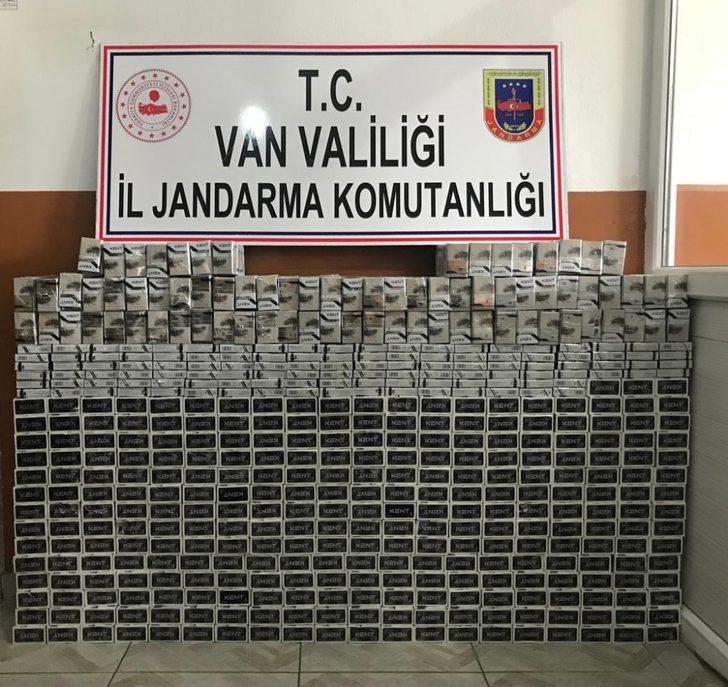 Van’da 4 bin 180 paket kaçak sigara ele geçirildi