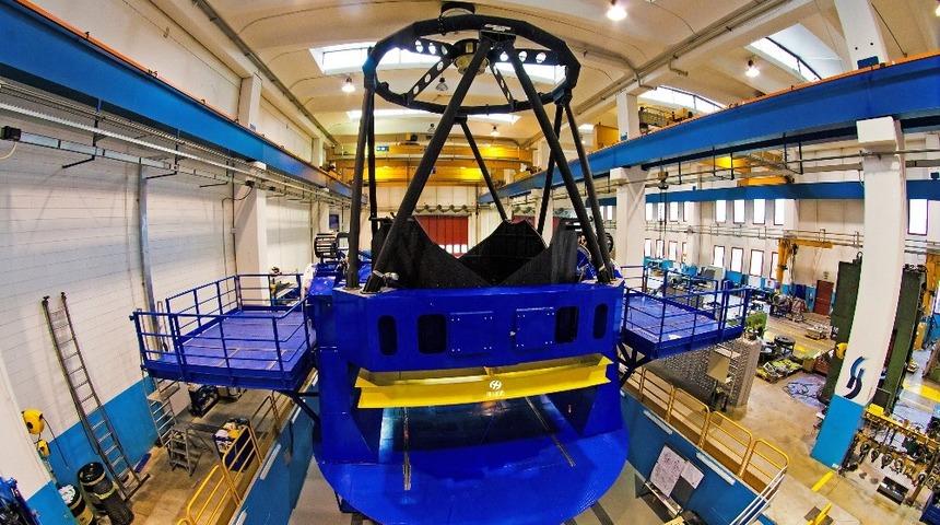 DAG Teleskobuna yönelik bir proje daha başarıyla tamamlandı