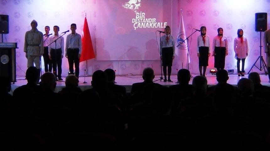 Erciş’te 18 Mart Şehitleri Anma Günü ve Çanakkale Zaferi’nin 104. yıldönümü