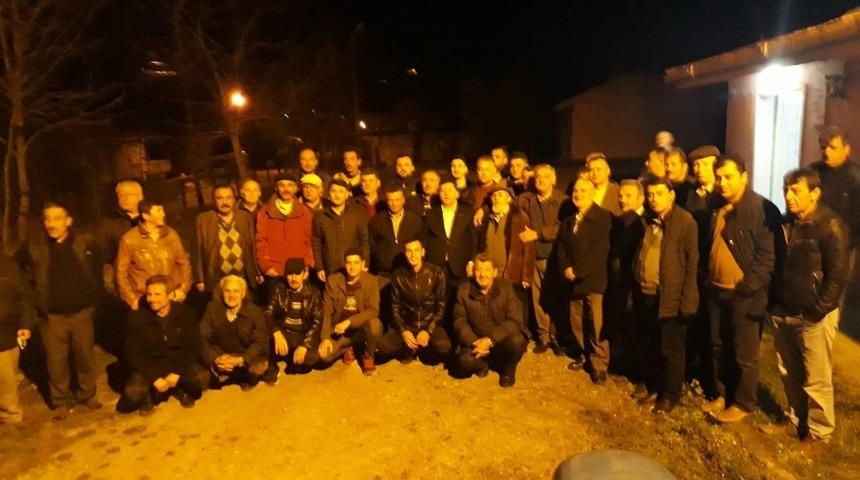 İl Genel Meclis Adayları adım adım köyleri dolaşıyor