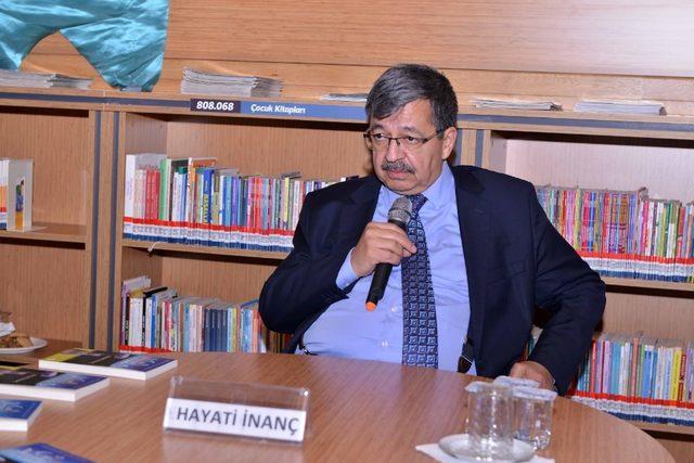 Yazar Hayati İnan&ccedil;, okurlarıyla buluştu 1