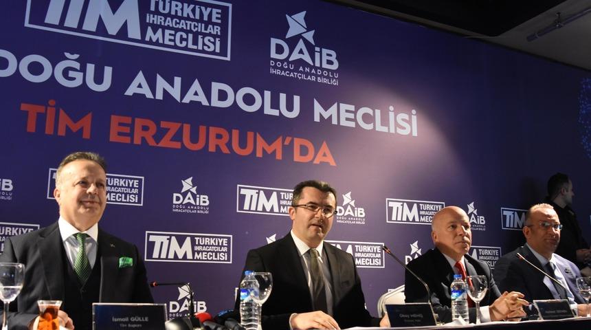 TİM, Doğu Anadolu toplantısını Erzurum’da yaptı