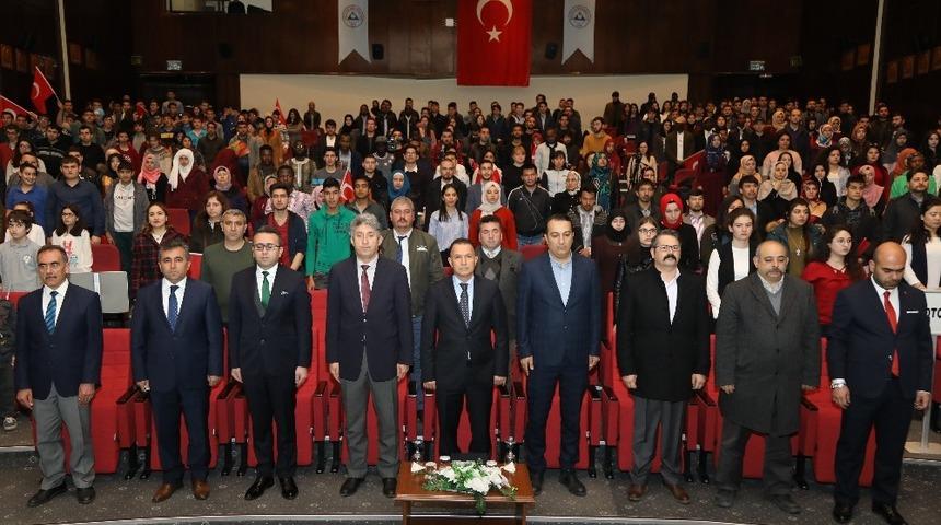 ER&Uuml;&rsquo;de 18 Mart &Ccedil;anakkale Şehitlerini Anma Etkinliği D&uuml;zenlendi