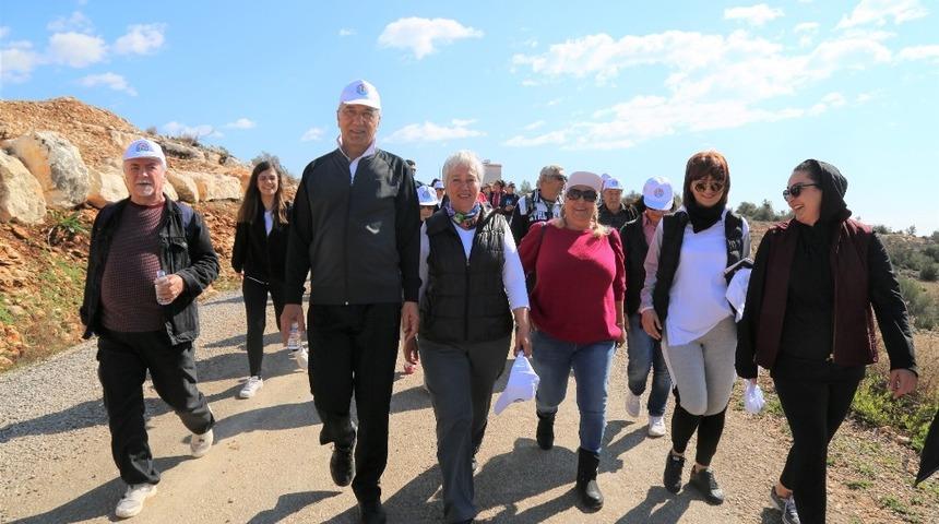 Doğa y&uuml;r&uuml;y&uuml;ş&uuml; ile baharı karşıladılar