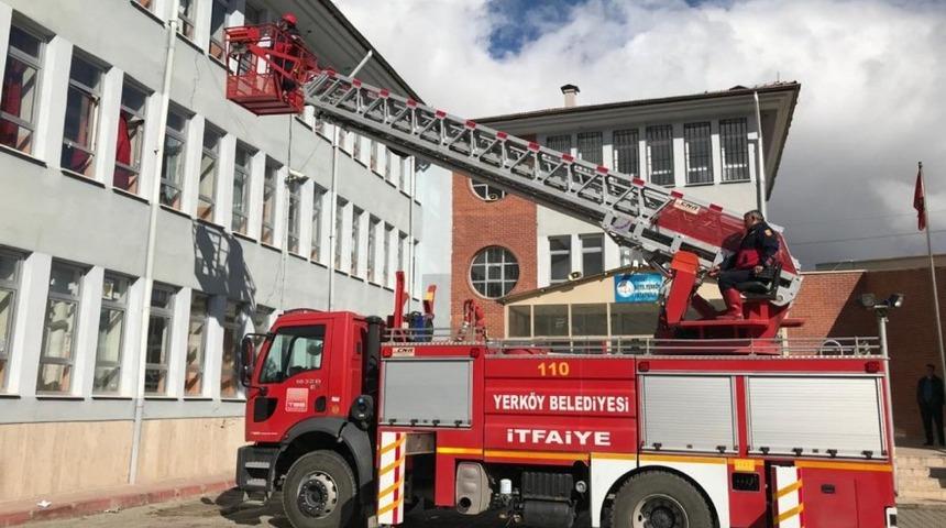 Tatbikatı gerçeği aratmadı