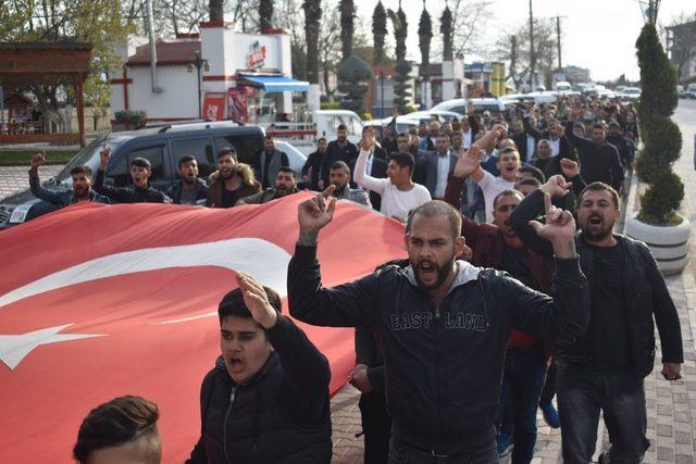 Havran’da Yeni Zelanda’daki terör saldırısı protesto edildi