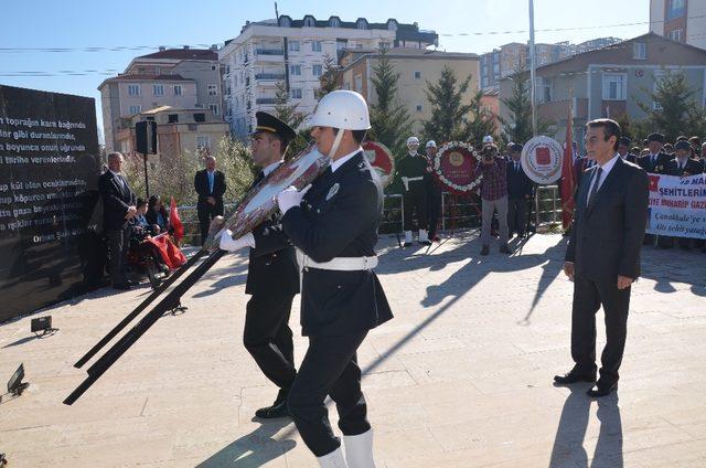 Çanakkale Zaferi’nin 104. yılı Çerkezköy’de kutlandı