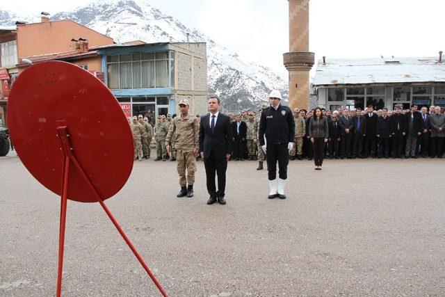 Şemdinli’de 18 Mart Şehitleri Anma Günü ve Çanakkale Zaferi’nin 104. yıldönümü