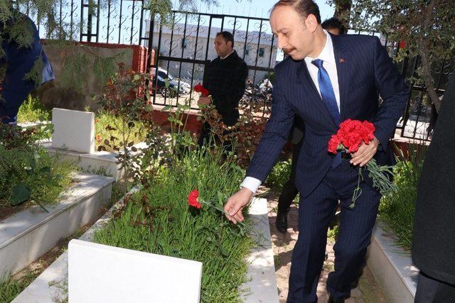 Çanakkale Zaferinin yıldönümünde şehitler anıldı