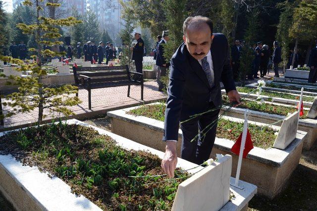 Konya’da Şehitler Günü ve Çanakkale Zaferi’nin 104. yıldönümü törenleri