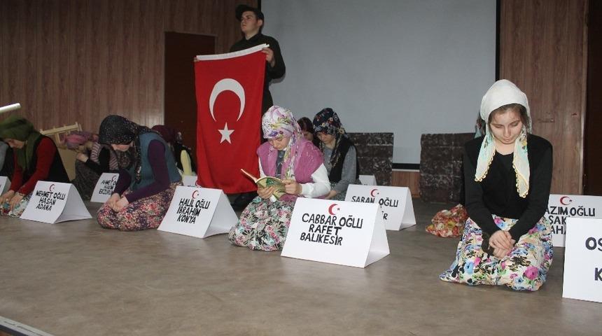 Manyas’ta Çanakkale şehitleri anıldı