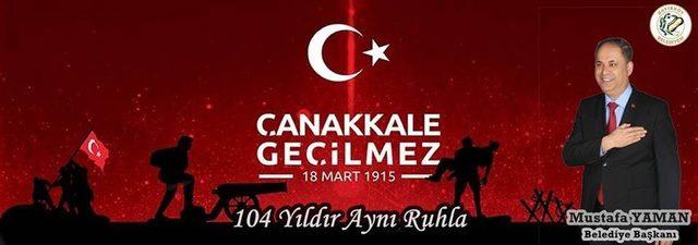 Başkan Yaman’ın 18 Mart Çanakkale Zafer’i mesajı